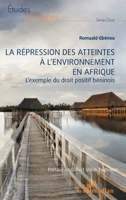La répression des atteintes à l’environnement en Afrique: L’exemple du droit positif béninois (Études Africaines) (French Edition) 2336422298 Book Cover