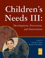 Children's Needs III: 0932955797 Book Cover