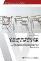 Chancen Der Politischen Bildung in HS Und Nms 3639471539 Book Cover