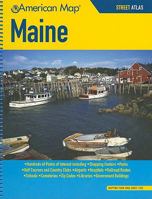 Maine Atlas, Featuring 133 Cities & Towns 1557513430 Book Cover