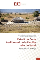 Extrait du Code traditionnel de la Famille luba du Kasaï 6203411787 Book Cover