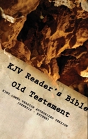 KJV Reader's Bible (Old Testament) GENESIS - ESTHER 0578721244 Book Cover