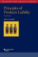 Principles of Products Liability 1642425826 Book Cover