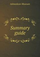 Ashmolean Museum Summary Guide [1909] 1341094227 Book Cover