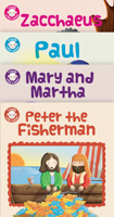 Peter the Fisherman / Mary and Martha / Paul / Zacchaeus 0825445965 Book Cover