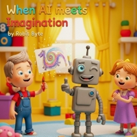 When AI meets Imagination: A Playful Story of Robots, Children, and the Magic of Imagination B0FR7YHQL4 Book Cover