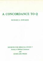 A concordance to Q (Sources for Biblical study) (Greek Edition) 0884140520 Book Cover