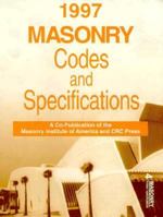 1997 Masonry Codes and Specifications 0849375487 Book Cover