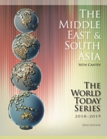 The Middle East and South Asia 2018-2019 1475841574 Book Cover