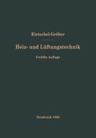 H. Rietschels Lehrbuch Der Heiz- Und Luftungstechnik 3662233908 Book Cover