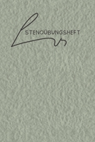 Stenoübungsheft: Kurzschrift (German Edition) 1690962402 Book Cover