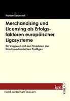 Merchandising Und Licensing ALS Erfolgsfaktoren Europ Ischer Ligasysteme 3868151524 Book Cover