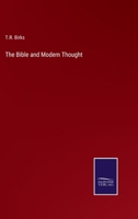 The Bible and Modern Thought 333710018X Book Cover