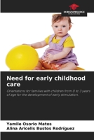 Need for early childhood care: Orientations for families with children from 0 to 3 years of age for the development of early stimulation. 6207574060 Book Cover