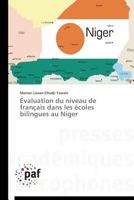 A0/00valuation Du Niveau de Franaais Dans Les A(c)Coles Bilingues Au Niger 3838173066 Book Cover