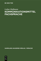 Kommunikationsmittel Fachsprache: Eine Einführung 3112573110 Book Cover