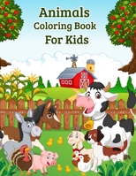 Aniaml: Kids Coloring Book B0C91FFH8P Book Cover