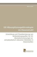 UV-Absorptionsspektroskopie Im Dusenstrahl 3838109708 Book Cover
