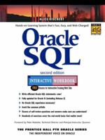 Oracle SQL Interactive Workbook (2nd Edition) (Interactive Workbook Series) 0131002775 Book Cover
