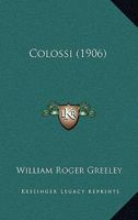 Colossi. a lyric anthology 1160834091 Book Cover