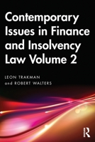 Contemporary Issues in Finance and Insolvency Law Volume 2 1032319135 Book Cover