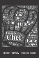 Blank Family Recipe Book: Cook Book - My Favorite Recipes - Create Your Own Cookbook - Recipe Books To Write In - Great Gift for Men, Women, Friends ... Secret Ingredients in your DIY Recipe Book 1691784400 Book Cover