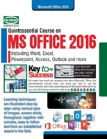 MS Office 2016 Quintessential Course 8193162226 Book Cover