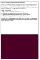 Looming Beauty: A Guide to Bead Weaving Mastery B0DYJTFKVV Book Cover