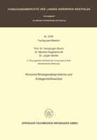 Klinische Bindegewebsprobleme und Kollagenstoffwechsel 3531027875 Book Cover
