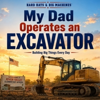 My Dad Operates an Excavator: Building Big Things Every Day B0H7WL3B9Z Book Cover