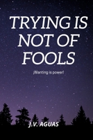 Trying is not of Fools: Wanting is Power B08B73YVCZ Book Cover