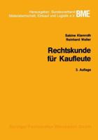 Rechtskunde Fur Kaufleute 340903613X Book Cover