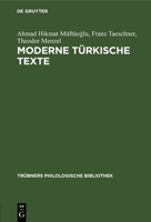 Moderne T�rkische Texte 3111182274 Book Cover