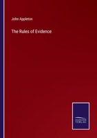 The Rules of Evidence 337510796X Book Cover