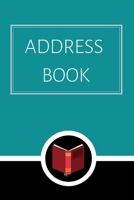 Address Book: Large Print Phone Book & Adresses Book with Tabs 1712175718 Book Cover
