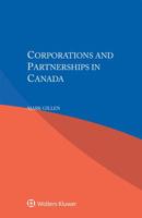 Corporations and Partnerships in Canada 9403501626 Book Cover