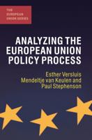 Analyzing the European Union Policy Process 0230246001 Book Cover