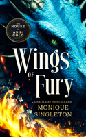 Wings of Fury: A Dark Dragon Rider Romantasy 103673658X Book Cover
