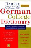 HarperCollins: German College Dictionary (2nd Edition) 0062708171 Book Cover