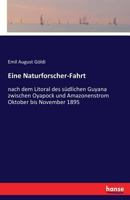 Eine Naturforscher-Fahrt 3743461552 Book Cover