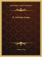 St. Nicholas Songs 1162762829 Book Cover