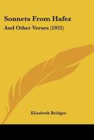 Sonnets From Hafez & Other Verses 124154333X Book Cover