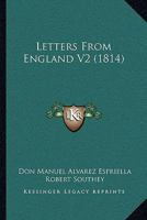 Letters From England V2 1164930788 Book Cover