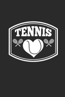 TENNIS: Notizbuch für Tennisspieler Notebook Tennis Journal 6x9 liniert lined 1694451917 Book Cover