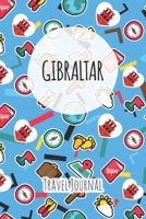 Gibraltar Travel Journal: 6x9 Travel planner I Road trip planner I Dot grid journal I Travel notebook I Travel diary I Pocket journal I Gift for Backpacker 1675216495 Book Cover