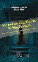 Domestic Thriller - 30-Day Writing Prompts: The Wright Side of Dark Guides (Book 1) (The Wright Side of Dark Writing Guides) B0GFTFHSLT Book Cover