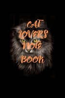 Cat Lovers Note Book: Cat Lovers Note Book .Novelty notebook for cat lovers 6''x 9''' 1677178833 Book Cover