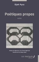 Poétiques propos: Poésie (French Edition) 2384172883 Book Cover