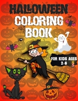 Halloween Coloring Book:: with Beautiful Witches, Ghost, Spooky Characters, Bats, and more Relaxing Fall Designs ... Coloring Books for Kids Ages 2-6 ... Pages (Halloween Coloring Book Collection). B08JDXC6Z9 Book Cover