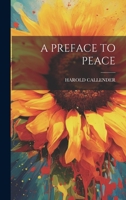 A Preface to Peace 1022235826 Book Cover
